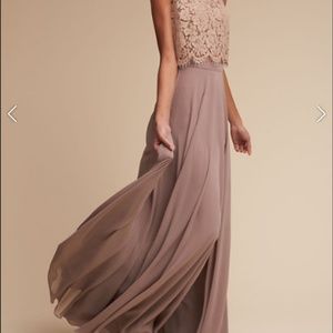 Bhldn Hampton Skirt in Pecan